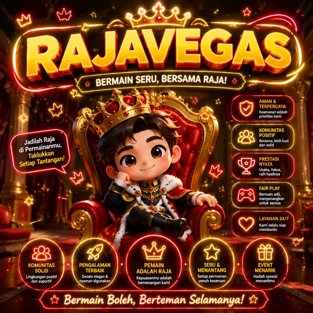 Banner RAJAVEGAS Official